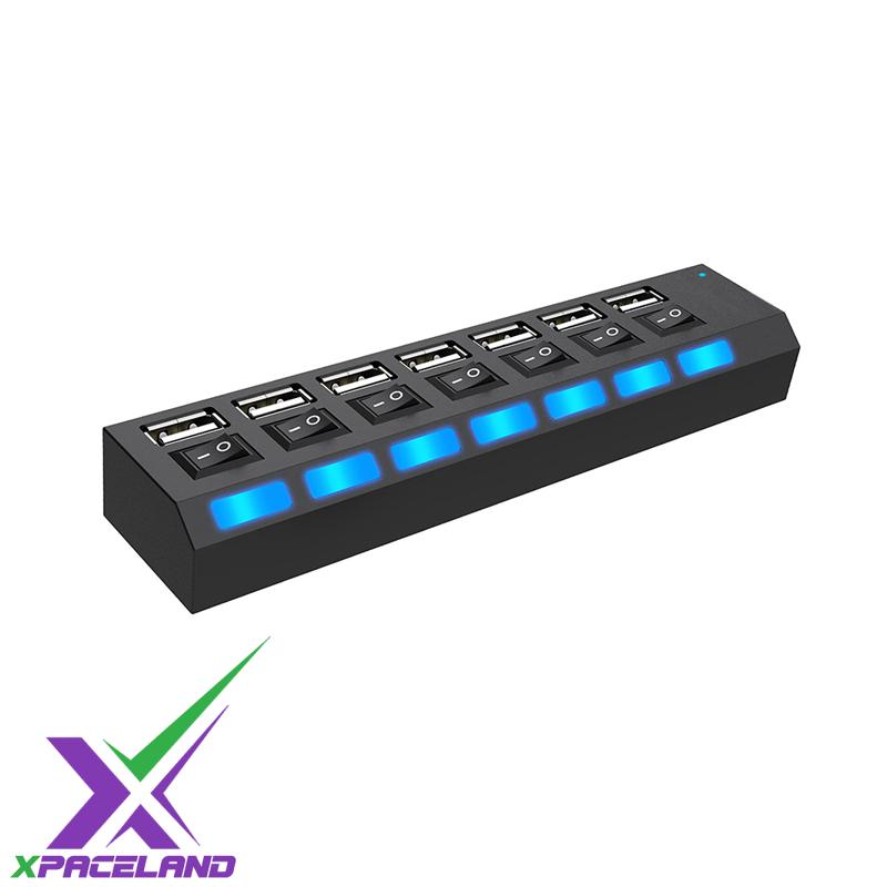هاب USB2.0 کلید دار 7 پورت HI-SPEED
