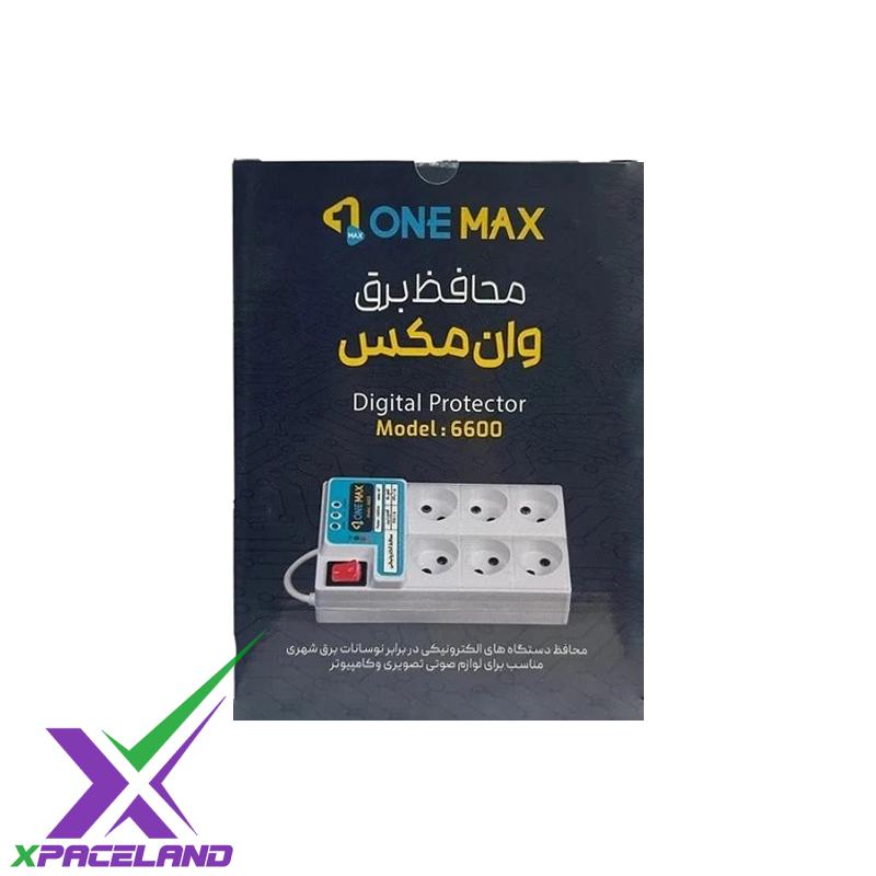 قیمت و خرید محافظ برق 6 خانه وان مکس