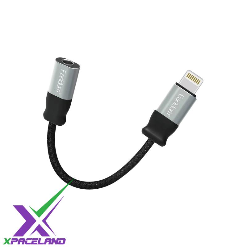 مبدل لایتنینگ به جک 3.5 میلی متری ارلدام مدل ET-OT50