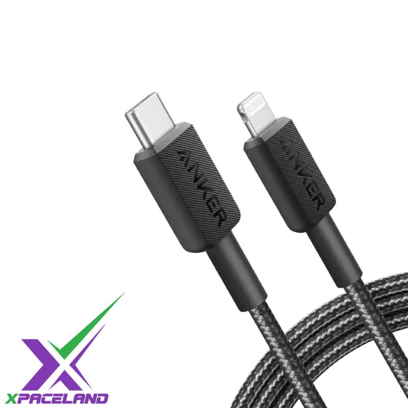 کابل تبدیل USB-C به لایتنینگ انکر مدل A81B5H11 طول 0.9 متر