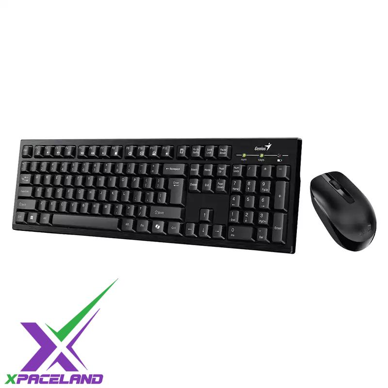خرید کیبورد و ماوس بیسیم جنیوس KM-8101