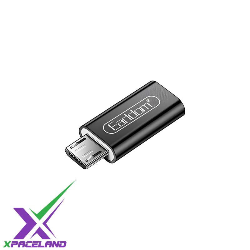 مبدل USB-C به MicroUSB ارلدام مدل ET-TC09