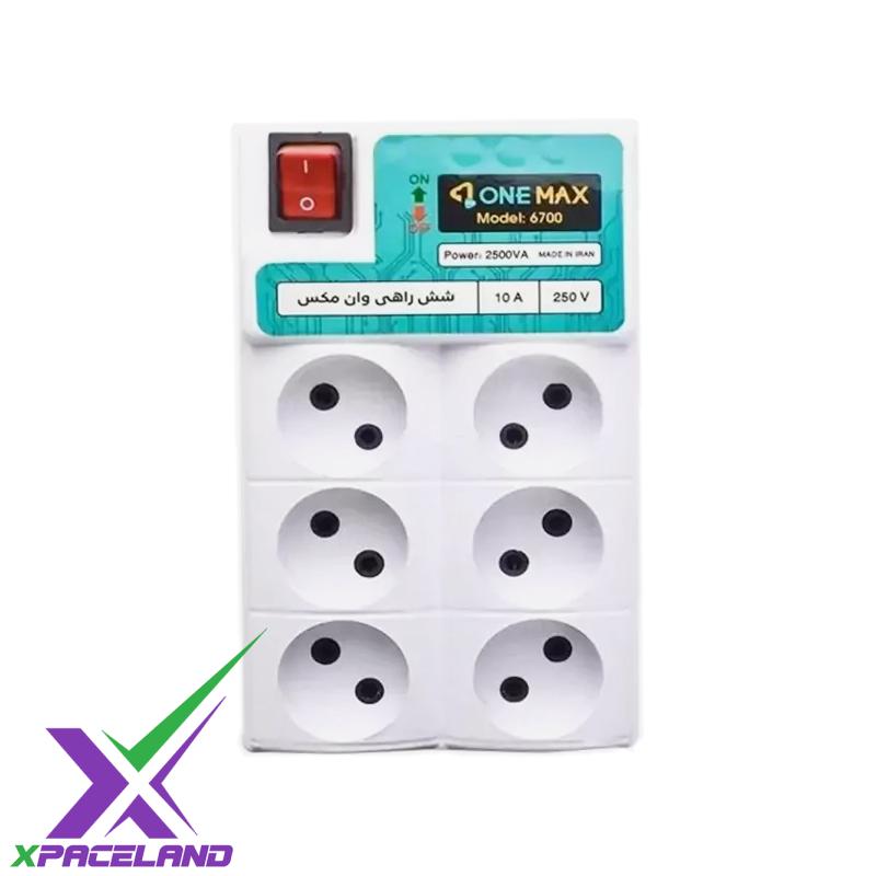 محافظ برق 6 خانه وان مکس مدل 6600 
