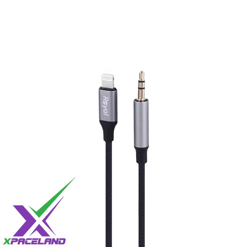 کابل تبدیل لایتنینگ به AUX رویال مدل RAL-10