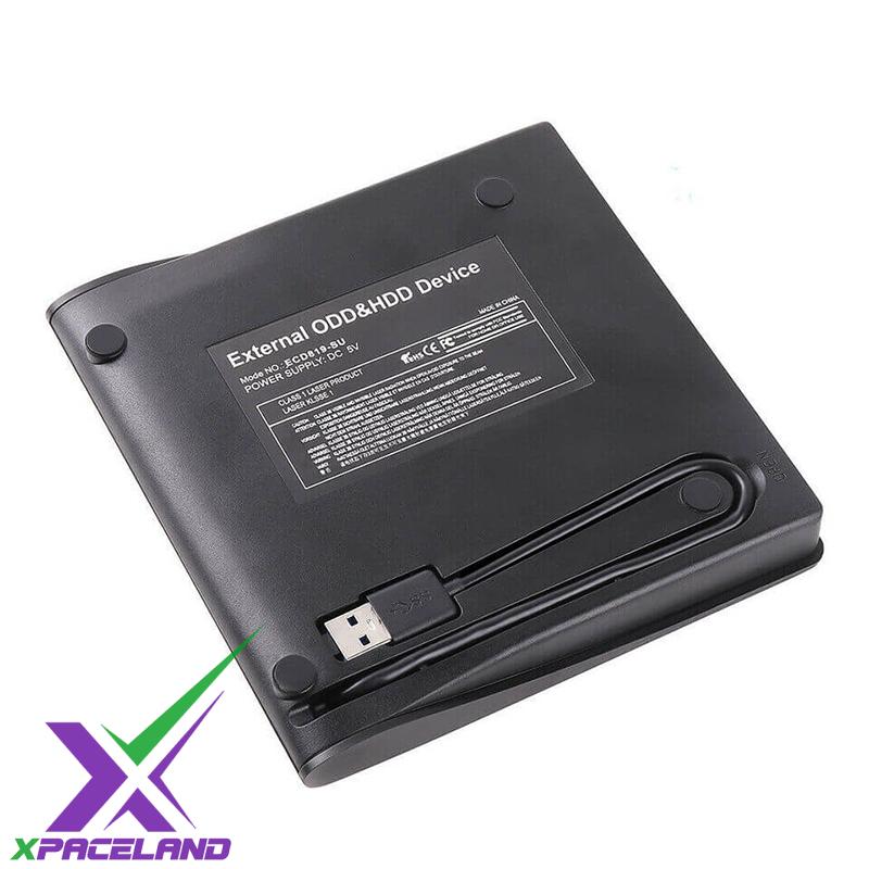  باکس تبدیل DVD رایتر اینترنال به اکسترنال 12/7mm USB3.0 ا External Box DVD Writer SATA