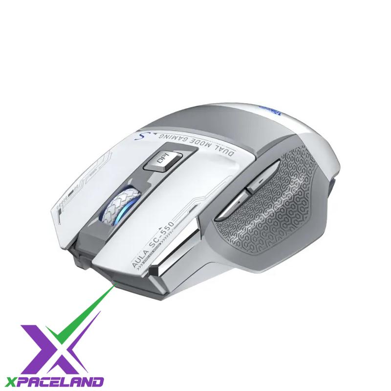 موس سیم دار+بی سیم آئولا گیمینگ مدل Wind SC550