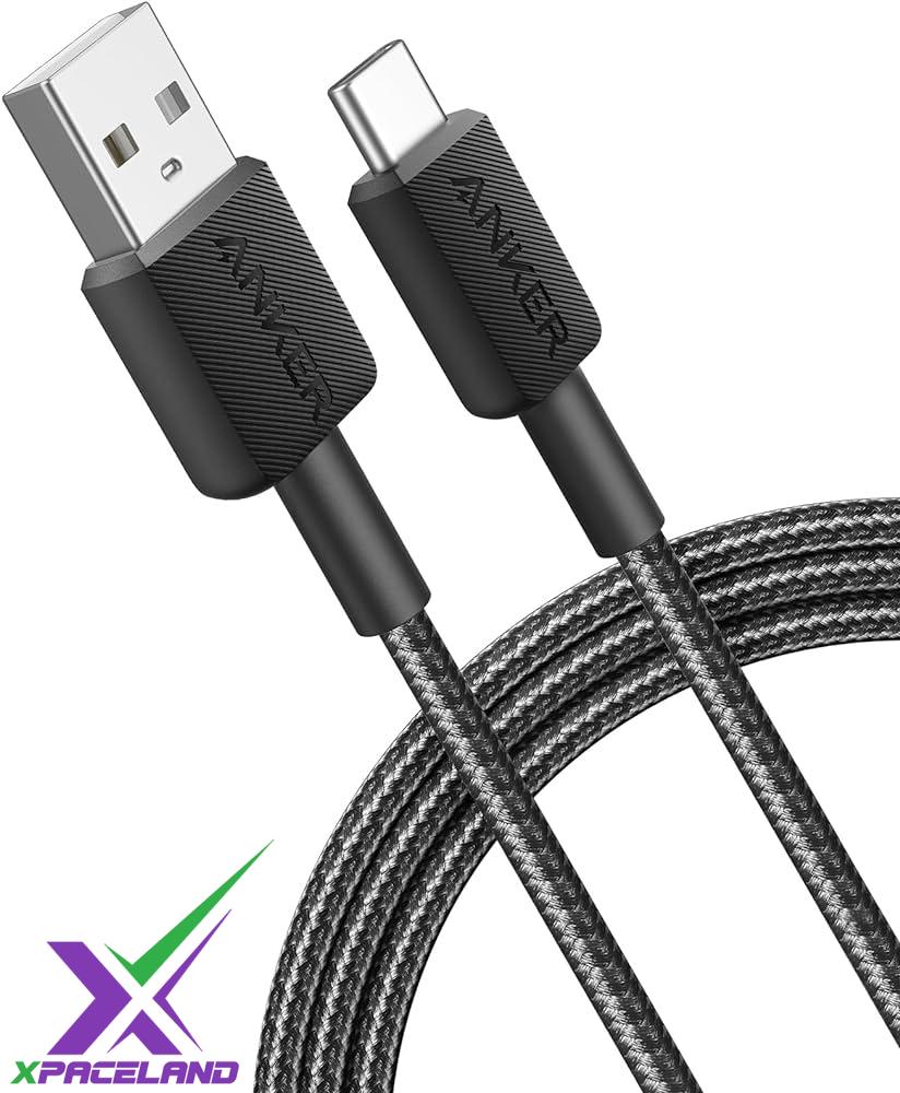 کابل تبدیل USB به USB-C انکر 0.9 متر مدل A81H5H11