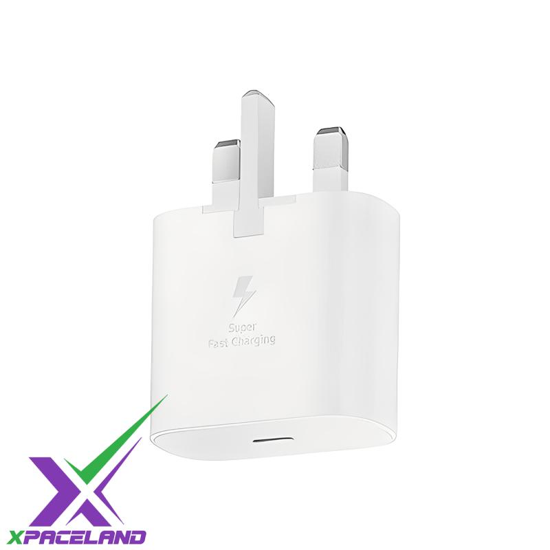 شارژر 25 وات 3 پین سامسونگ اورجینال ویتنام به همراه کابل مدل TA800